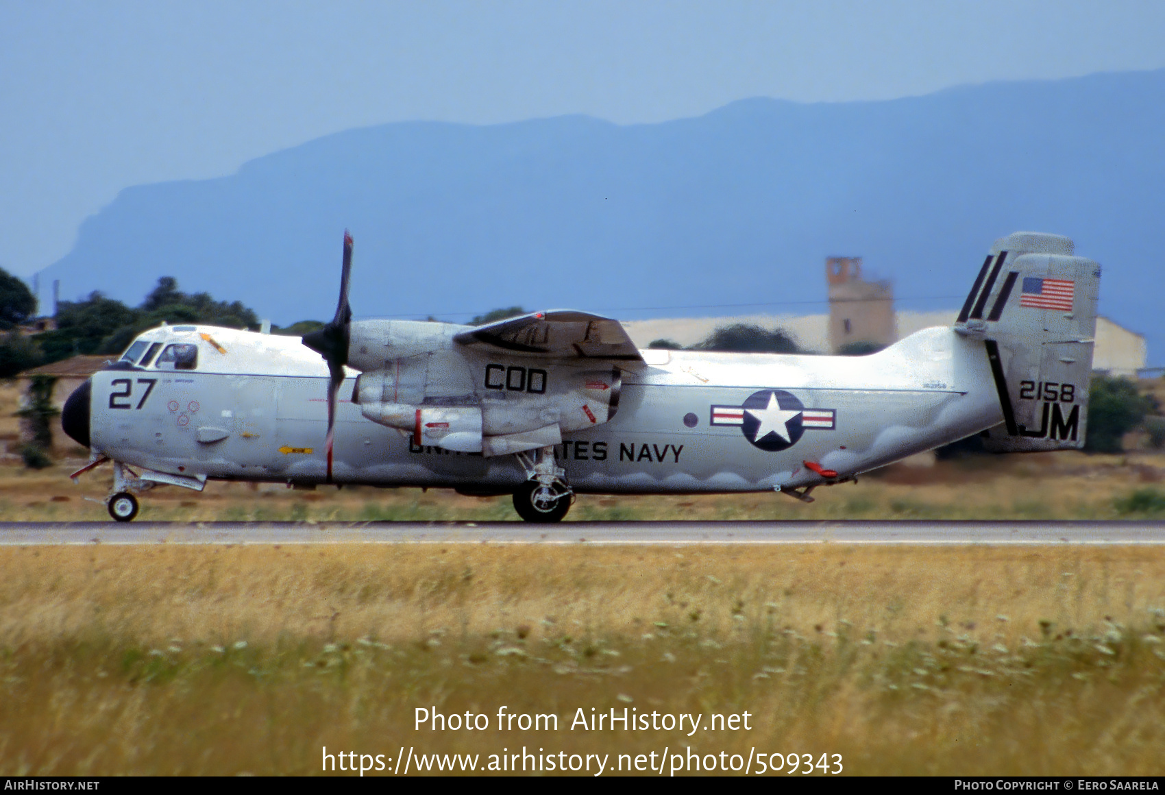 Aircraft Photo of 162158 / 2158 | Grumman C-2A Greyhound | USA - Navy | AirHistory.net #509343