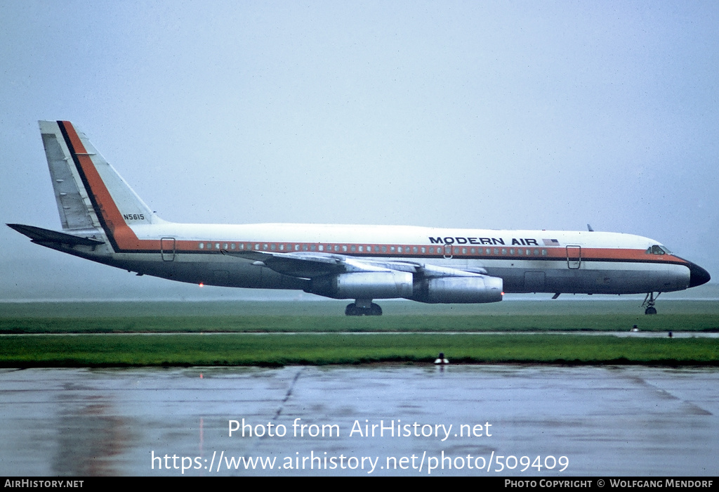 Aircraft Photo of N5615 | Convair 990A (30A-5) | Modern Air | AirHistory.net #509409