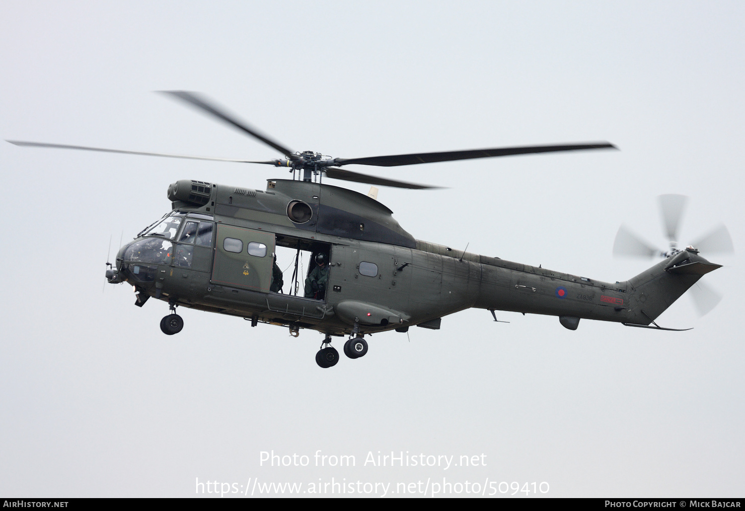 Aircraft Photo of ZA936 | Aerospatiale SA-330E Puma HC2 | UK - Air Force | AirHistory.net #509410