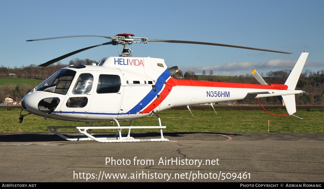 Aircraft Photo of N356HM | Aerospatiale AS-350B-2 Ecureuil | HELIVIDA Indonesia | AirHistory.net #509461