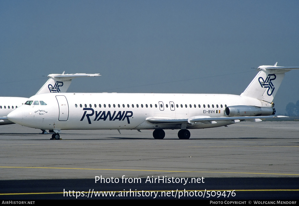 Aircraft Photo of EI-BVH | British Aerospace Rombac 111-561RC One-Eleven | Ryanair | AirHistory.net #509476