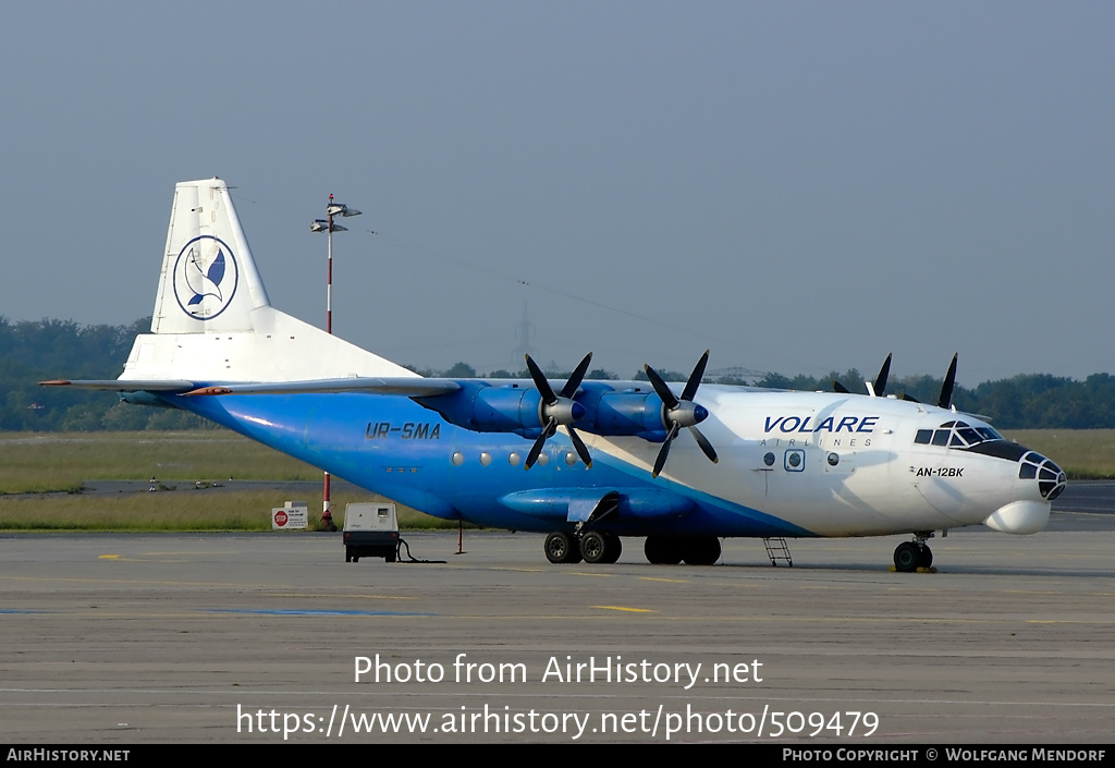 Aircraft Photo of UR-SMA | Antonov An-12BK | Volare Aircompany | AirHistory.net #509479