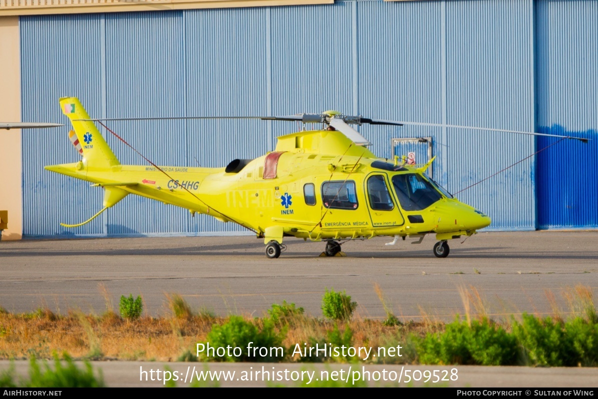 Aircraft Photo of CS-HHG | AgustaWestland AW-109A | INEM - Instituto Nacional de Emergência Médica | AirHistory.net #509528