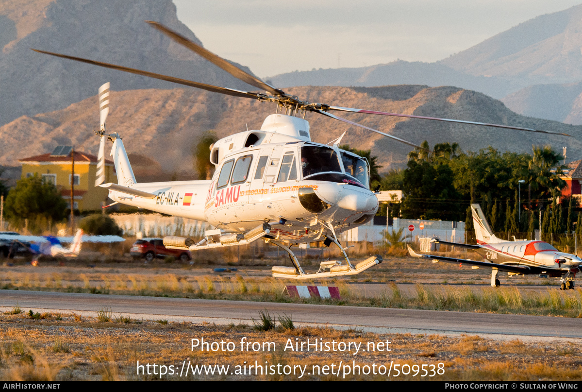 Aircraft Photo of EC-NLA | Bell 412EP | Babcock International | AirHistory.net #509538