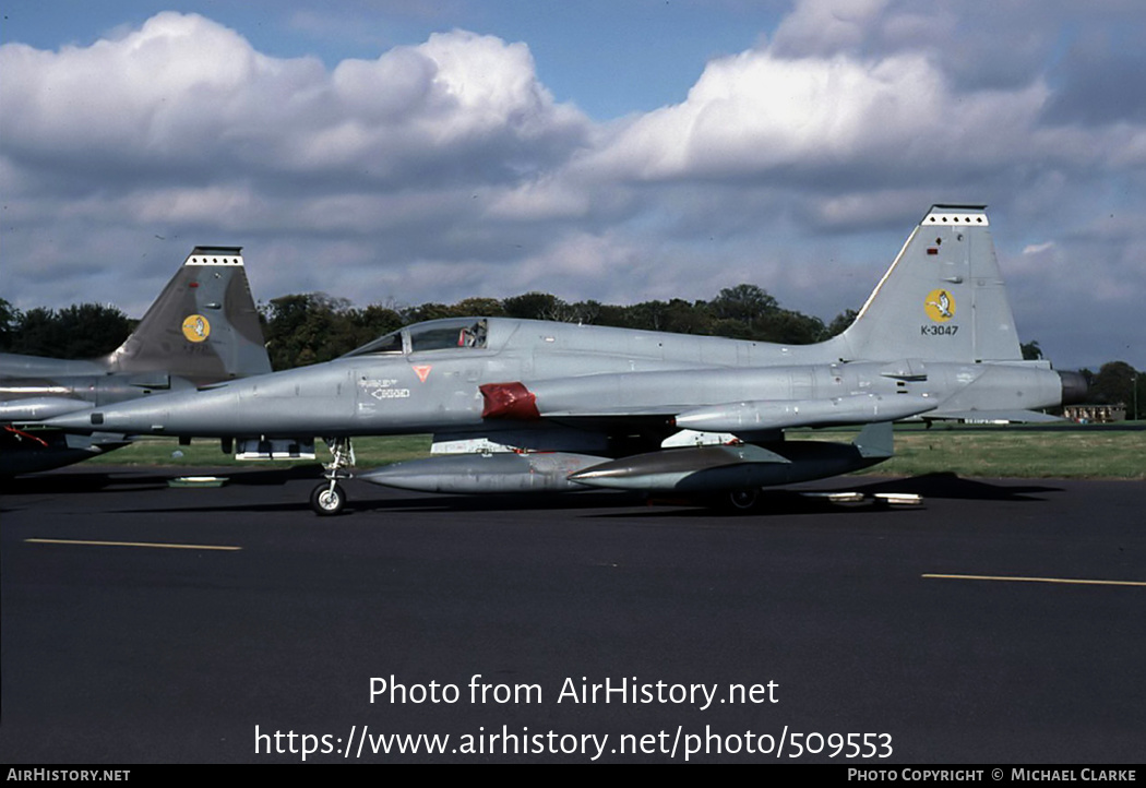 Aircraft Photo of K-3047 | Canadair NF-5A | Netherlands - Air Force | AirHistory.net #509553