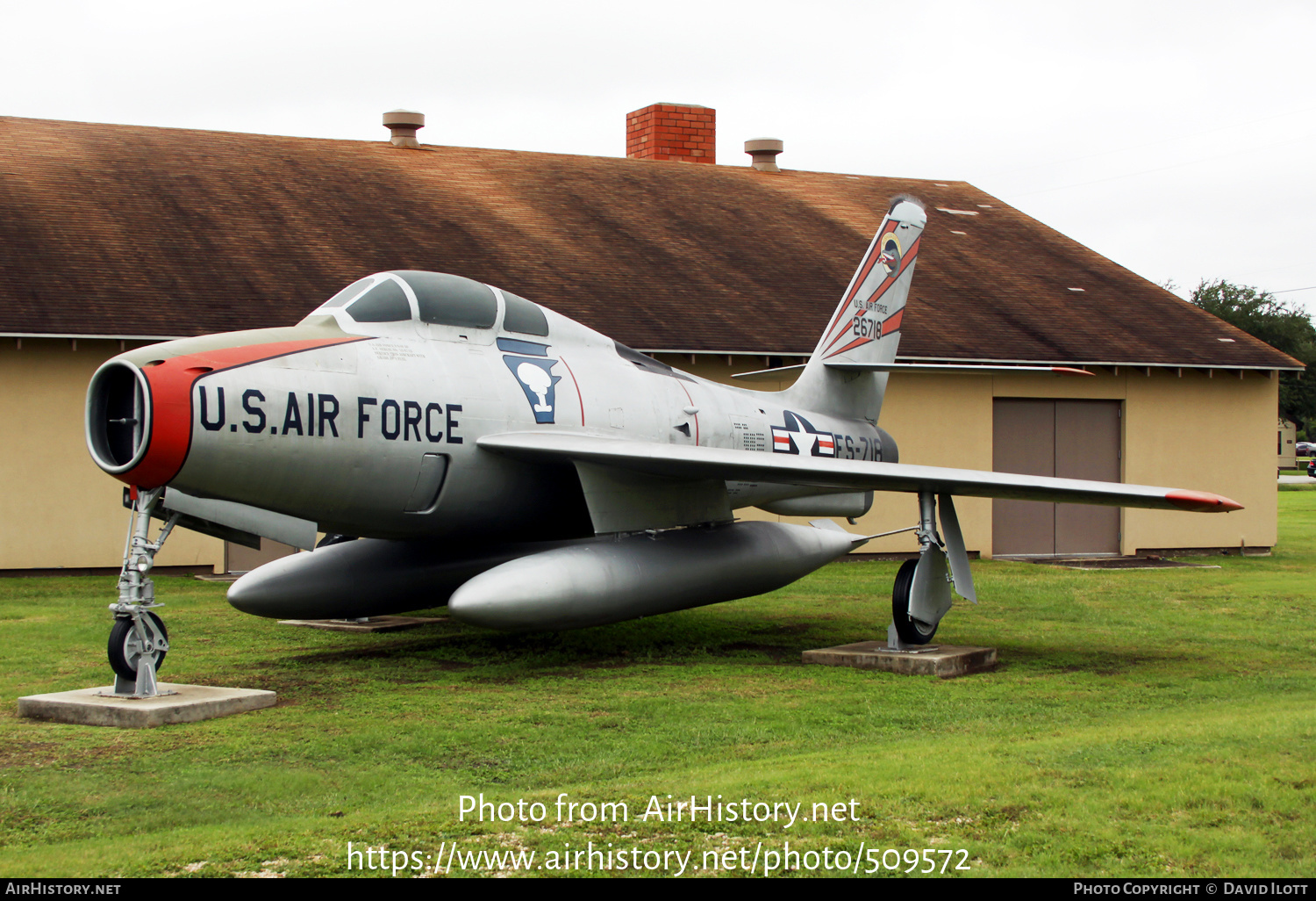 Aircraft Photo of 52-6718 / 26718 | Republic F-84F Thunderstreak | USA - Air Force | AirHistory.net #509572