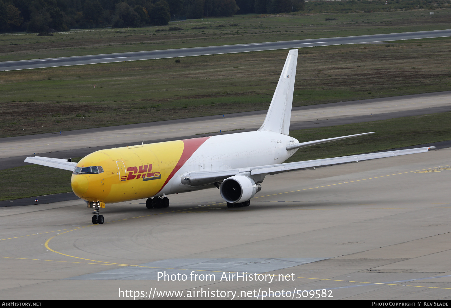 Aircraft Photo of N220CY | Boeing 767-383/ER(BDSF) | DHL International | AirHistory.net #509582