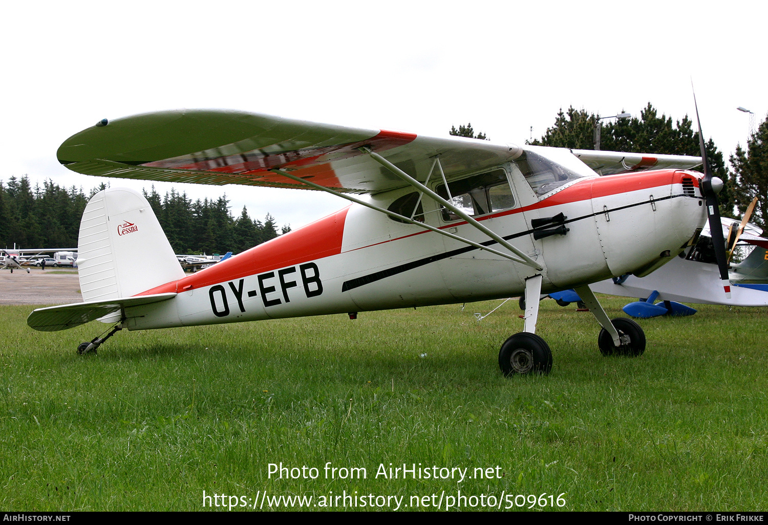 Aircraft Photo of OY-EFB | Cessna 140 | AirHistory.net #509616