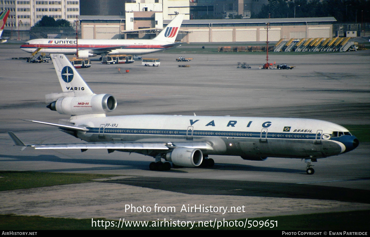 Aircraft Photo of PP-VPJ | McDonnell Douglas MD-11 | Varig | AirHistory.net #509651