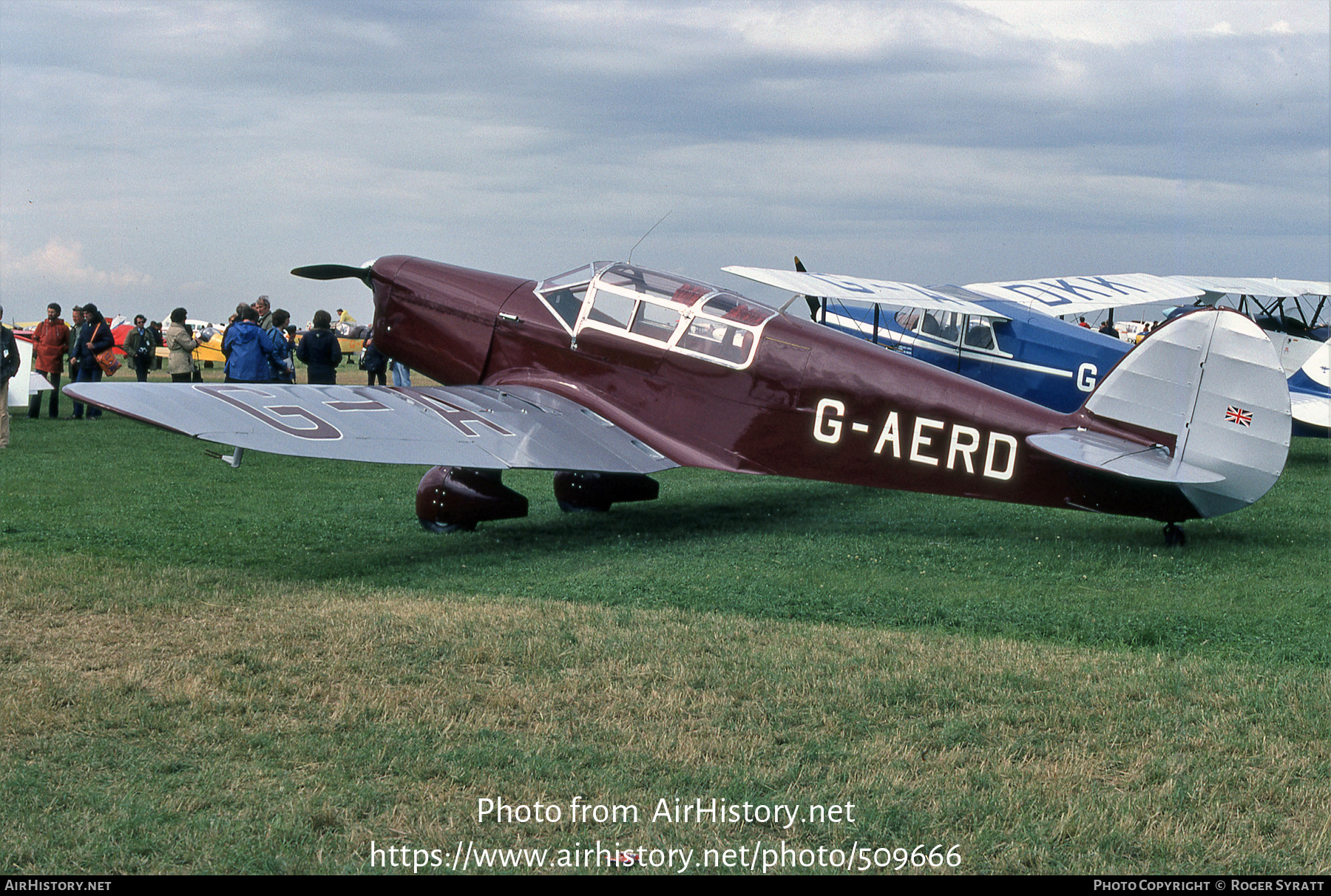 Aircraft Photo of G-AERD | Percival P.3 Gull Six | AirHistory.net #509666