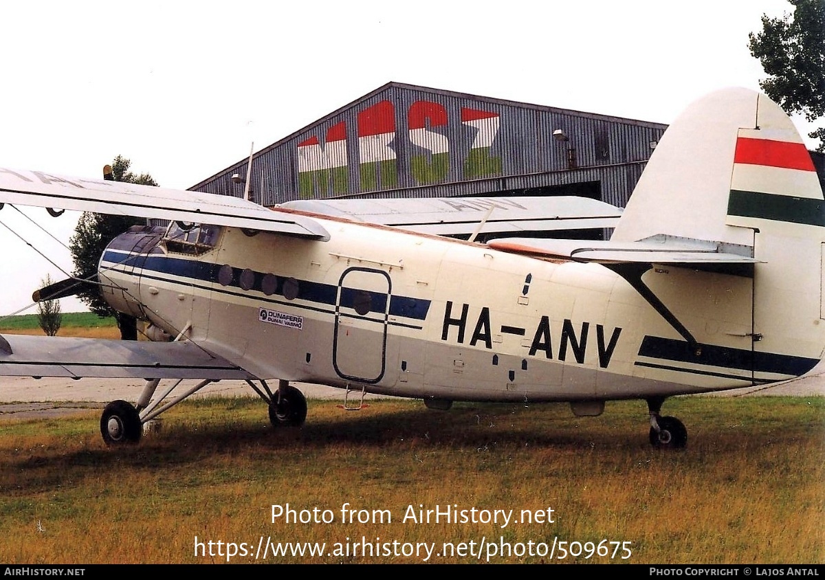 Aircraft Photo of HA-ANV | Antonov An-2P | AirHistory.net #509675