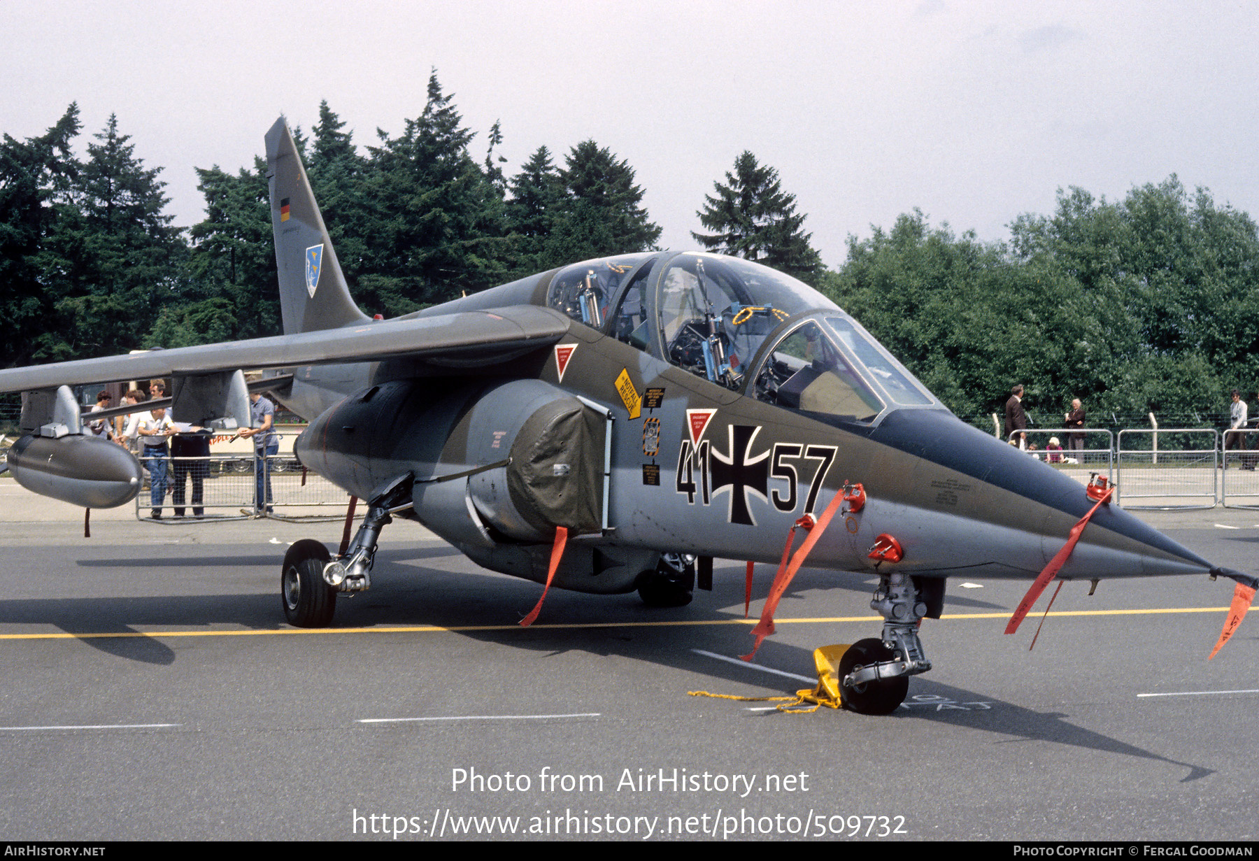 Aircraft Photo of 4157 | Dassault-Dornier Alpha Jet A | Germany - Air Force | AirHistory.net #509732