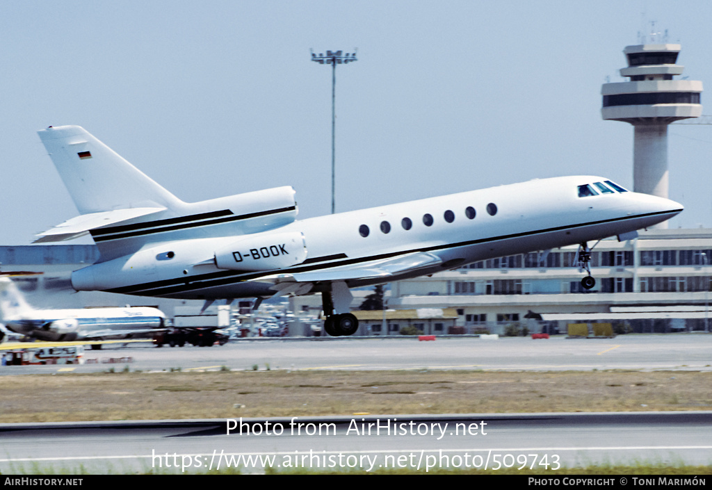 Aircraft Photo of D-BOOK | Dassault Falcon 50 | AirHistory.net #509743