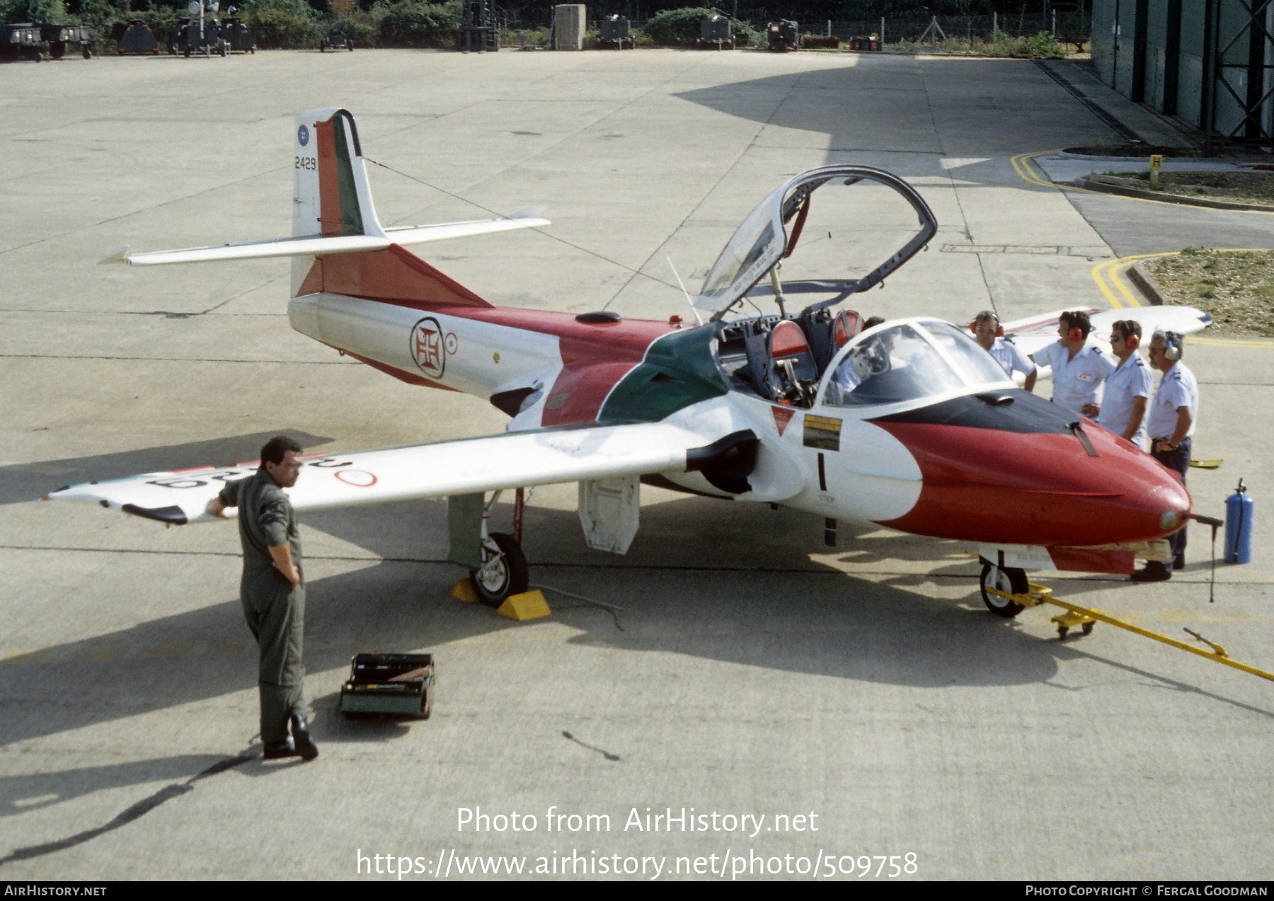 Aircraft Photo of 2429 | Cessna T-37C Tweety Bird | Portugal - Air Force | AirHistory.net #509758