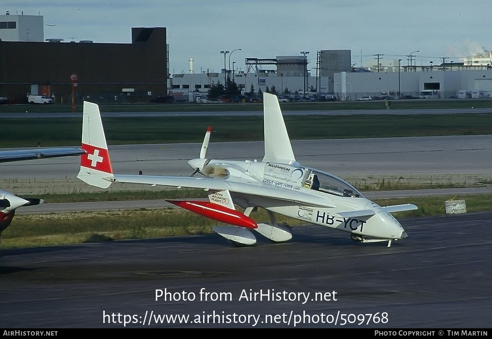 Aircraft Photo of HB-YCT | Rutan 61 Long-EZ (modified) | AirHistory.net #509768