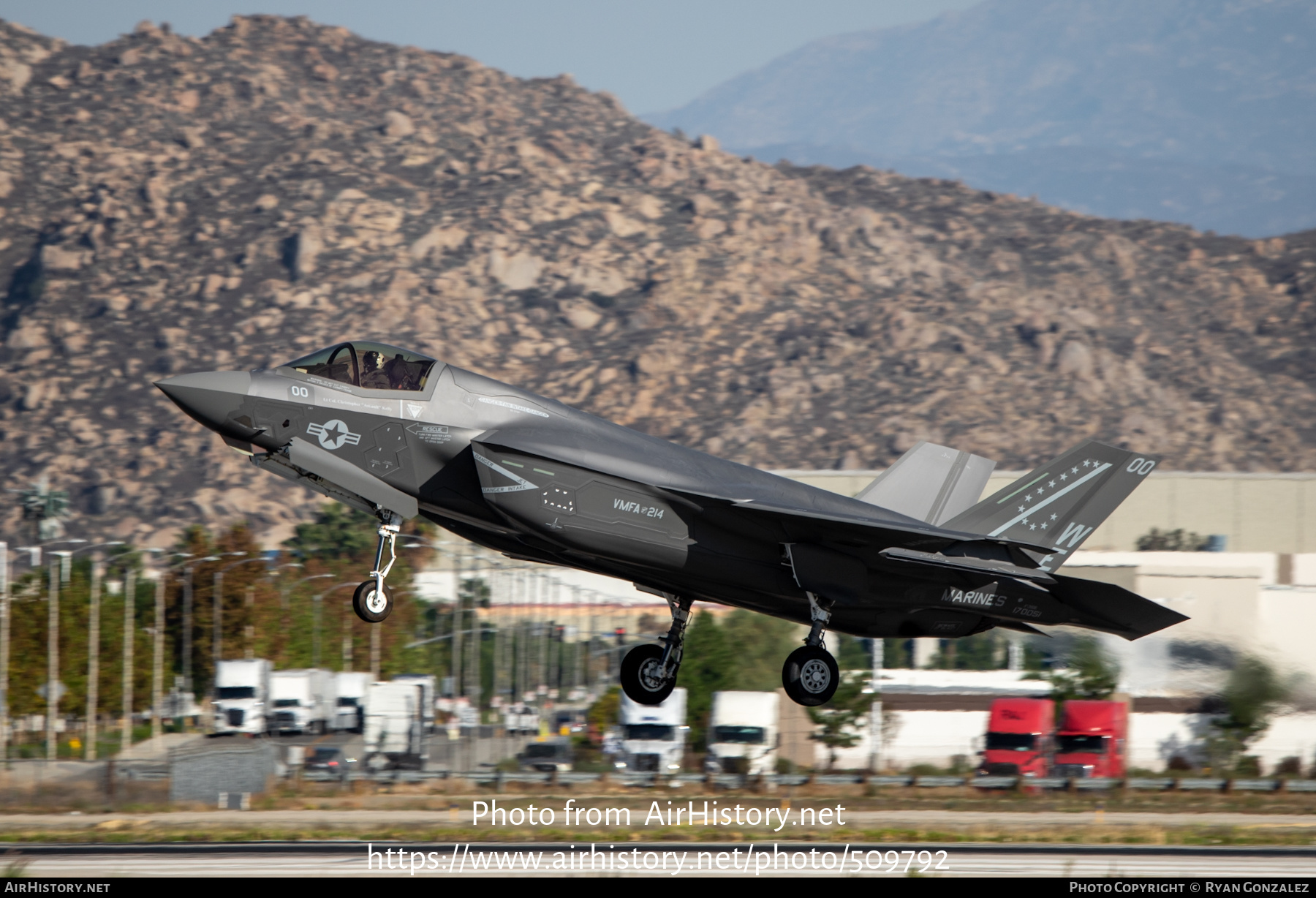 Aircraft Photo of 170051 | Lockheed Martin F-35B Lightning II | USA - Marines | AirHistory.net #509792