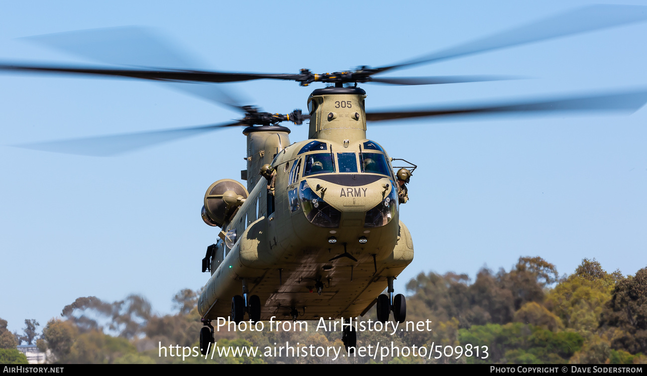 Aircraft Photo of A15-305 | Boeing CH-47F Chinook (414) | Australia - Army | AirHistory.net #509813