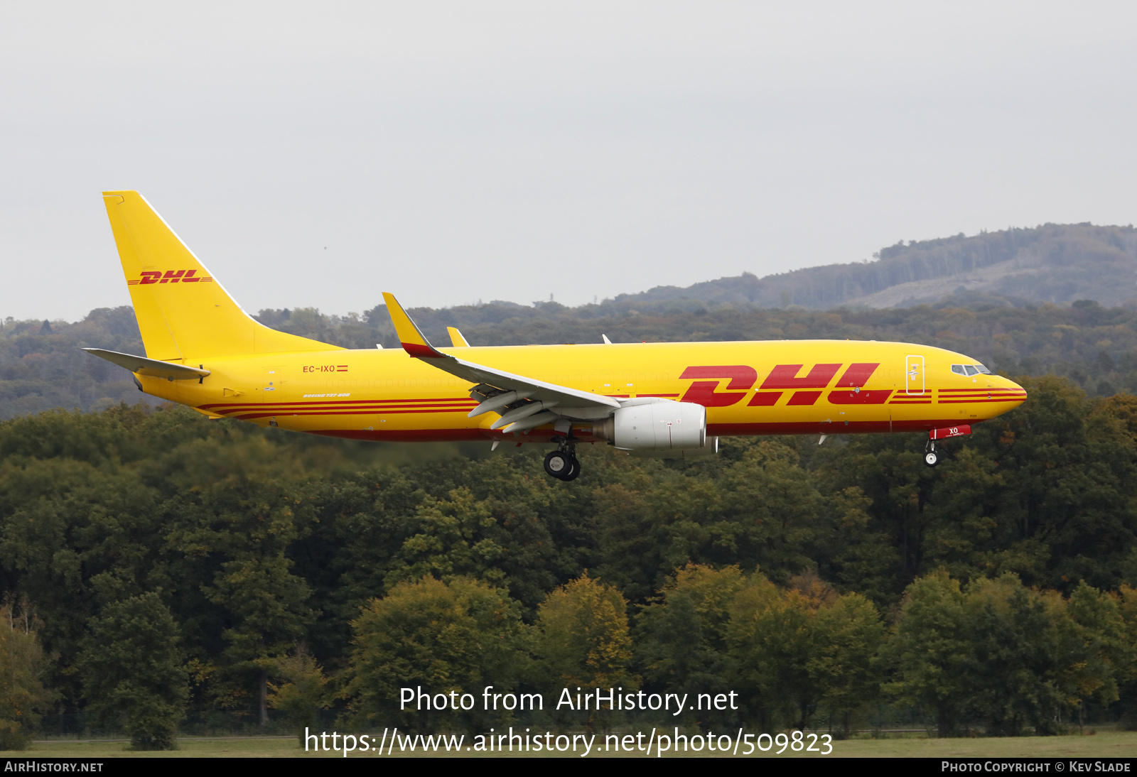 Aircraft Photo of EC-IXO | Boeing 737-883(BDSF) | DHL Air | AirHistory.net #509823