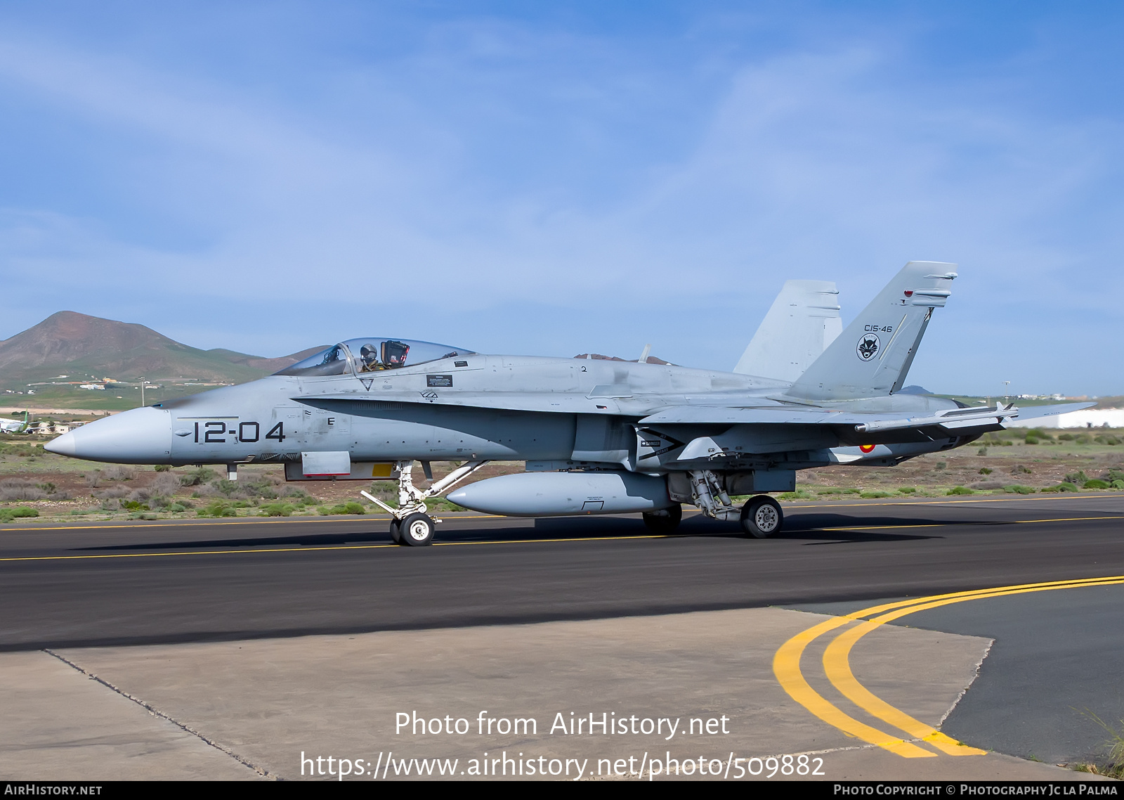 Aircraft Photo of C15-46 | McDonnell Douglas EF-18A Hornet | Spain - Air Force | AirHistory.net #509882