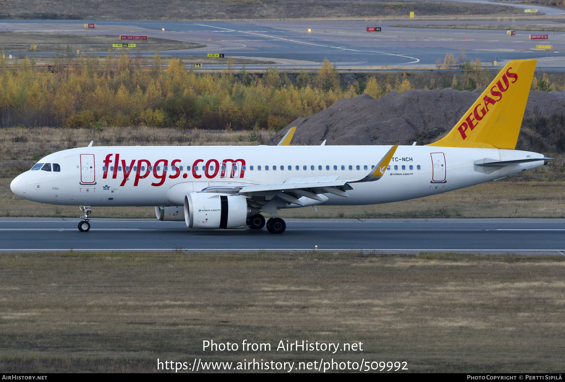 Aircraft Photo of TC-NCH | Airbus A320-251N | Pegasus Airlines | AirHistory.net #509992