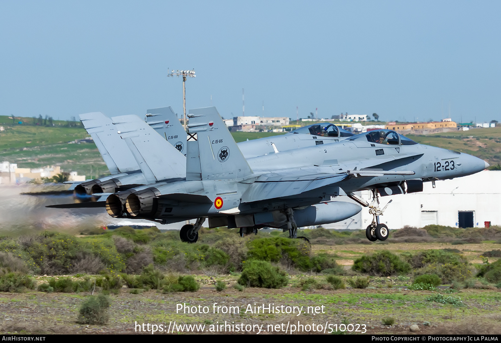 Aircraft Photo of C15-65 | McDonnell Douglas EF-18A Hornet | Spain - Air Force | AirHistory.net #510023