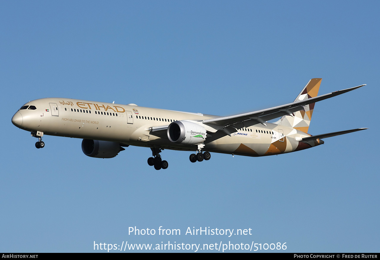 Aircraft Photo of A6-BMI | Boeing 787-10 Dreamliner | Etihad Airways | AirHistory.net #510086