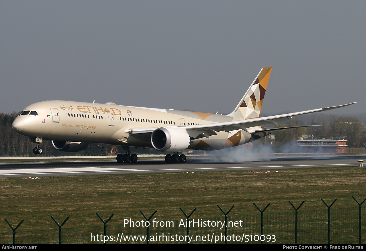 Aircraft Photo of A6-BLQ | Boeing 787-9 Dreamliner | Etihad Airways | AirHistory.net #510093