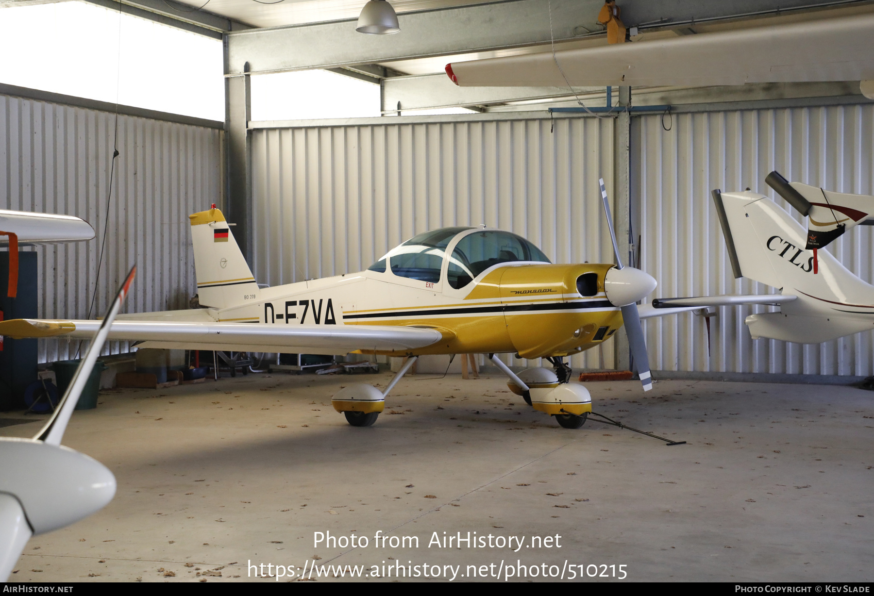 Aircraft Photo of D-EZVA | Bolkow BO-209 Monsun | AirHistory.net #510215