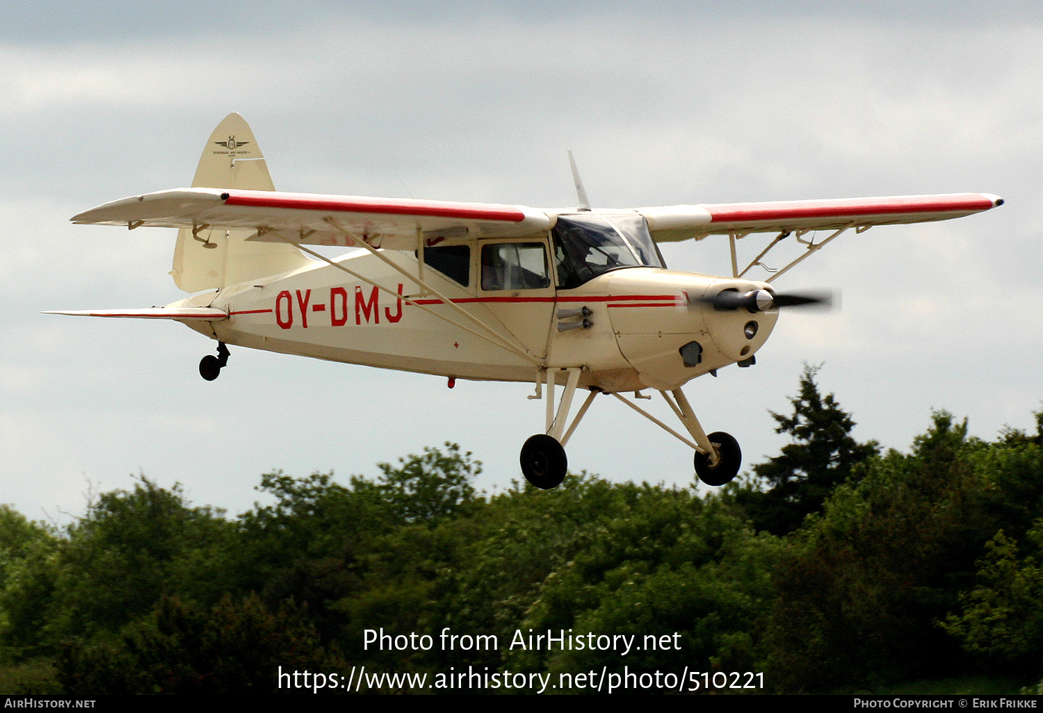 Aircraft Photo of OY-DMJ | SAI KZ-VII U-9 Laerke | AirHistory.net #510221