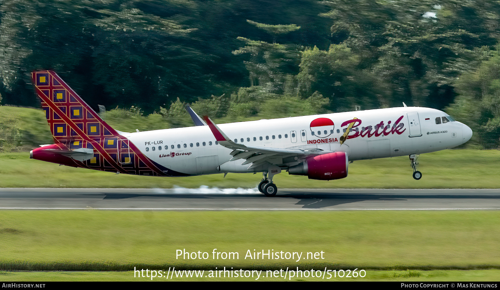 Aircraft Photo of PK-LUR | Airbus A320-214 | Batik Air | AirHistory.net #510260