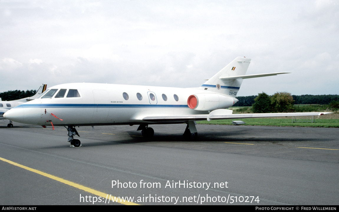 Aircraft Photo of CM-02 | Dassault Falcon 20E | Belgium - Air Force | AirHistory.net #510274