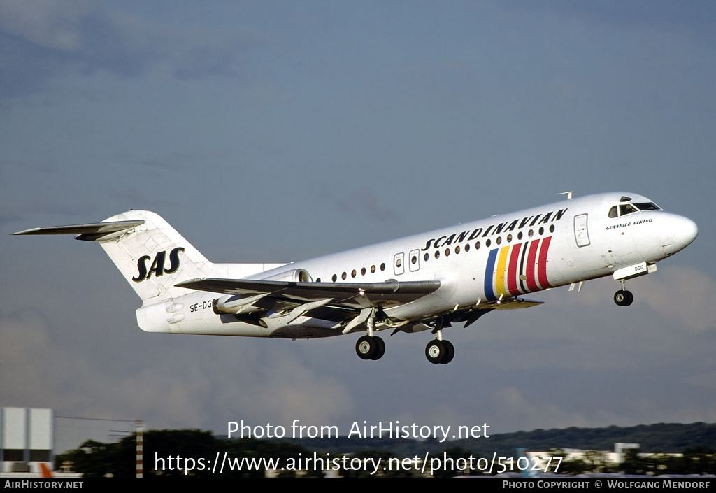 Aircraft Photo of SE-DGG | Fokker F28-4000 Fellowship | Scandinavian Airlines - SAS | AirHistory.net #510277