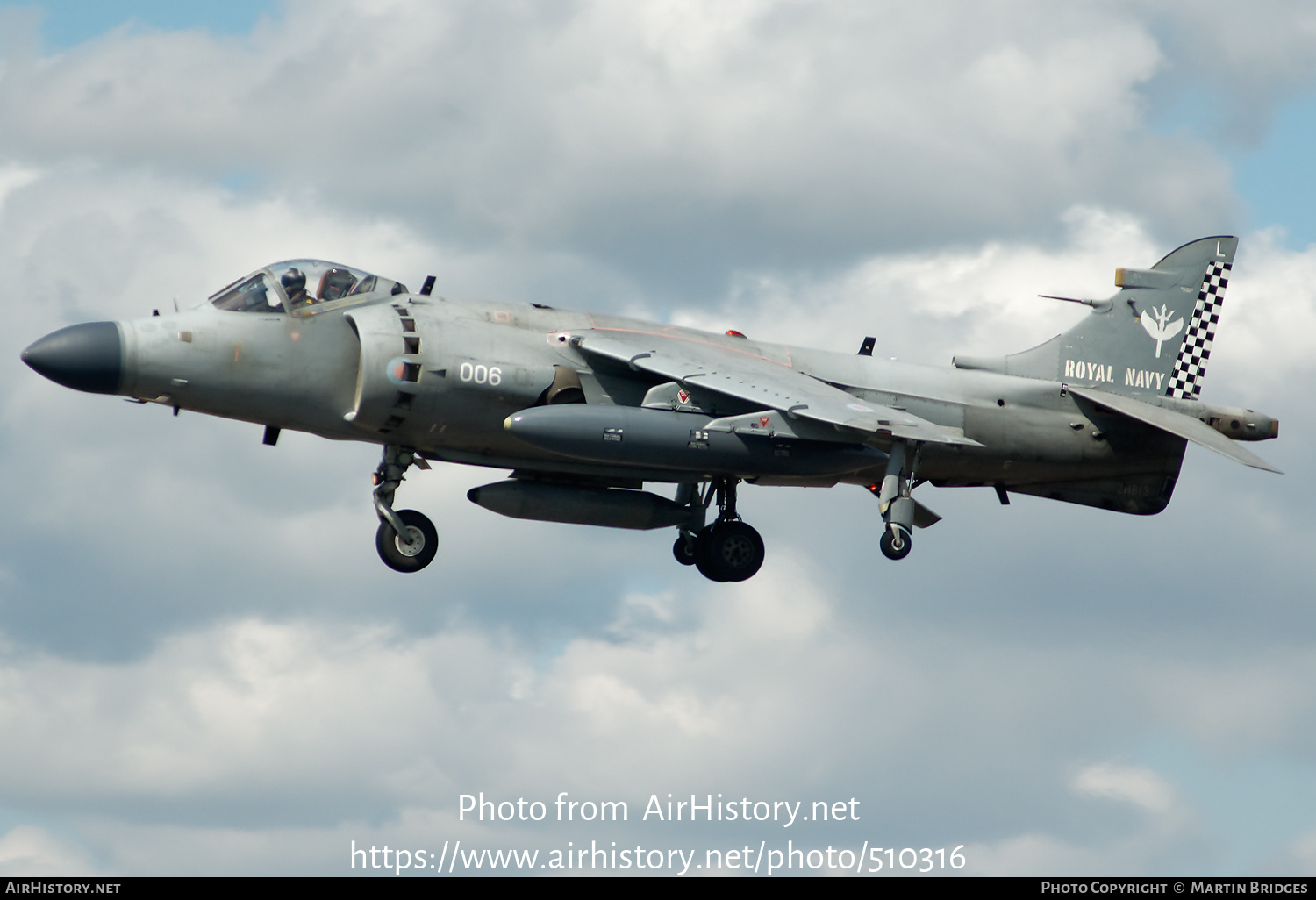 Aircraft Photo of ZH813 | British Aerospace Sea Harrier FA2 | UK - Navy | AirHistory.net #510316