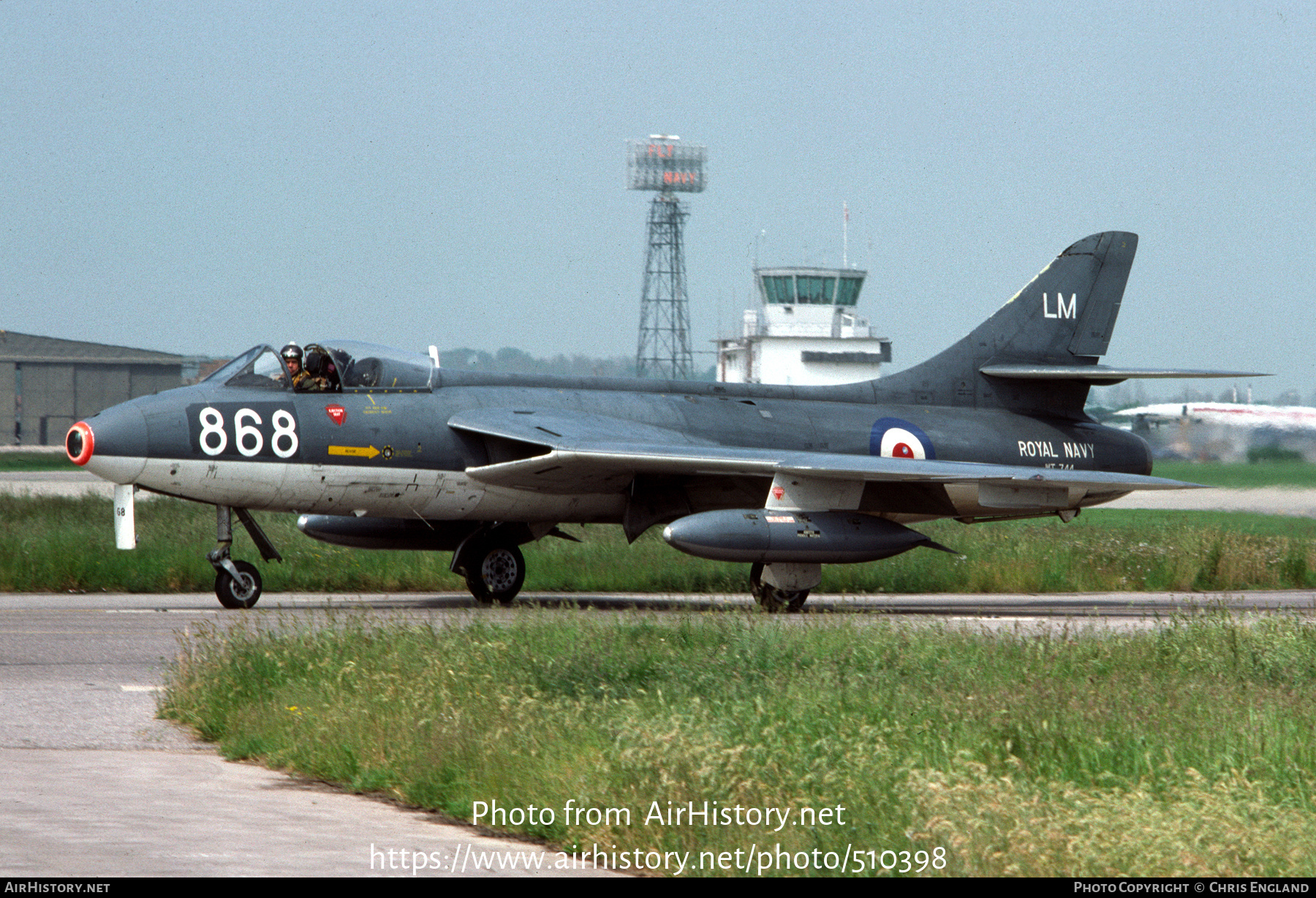 Aircraft Photo of WT744 | Hawker Hunter GA11 | UK - Navy | AirHistory.net #510398