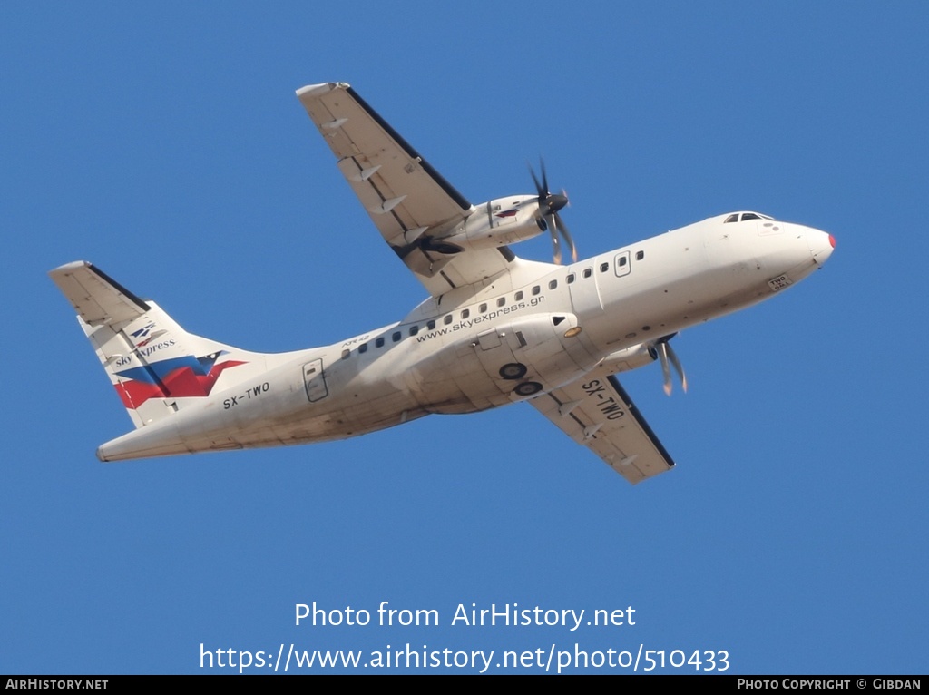 Aircraft Photo of SX-TWO | ATR ATR-42-500 | Sky Express | AirHistory.net #510433