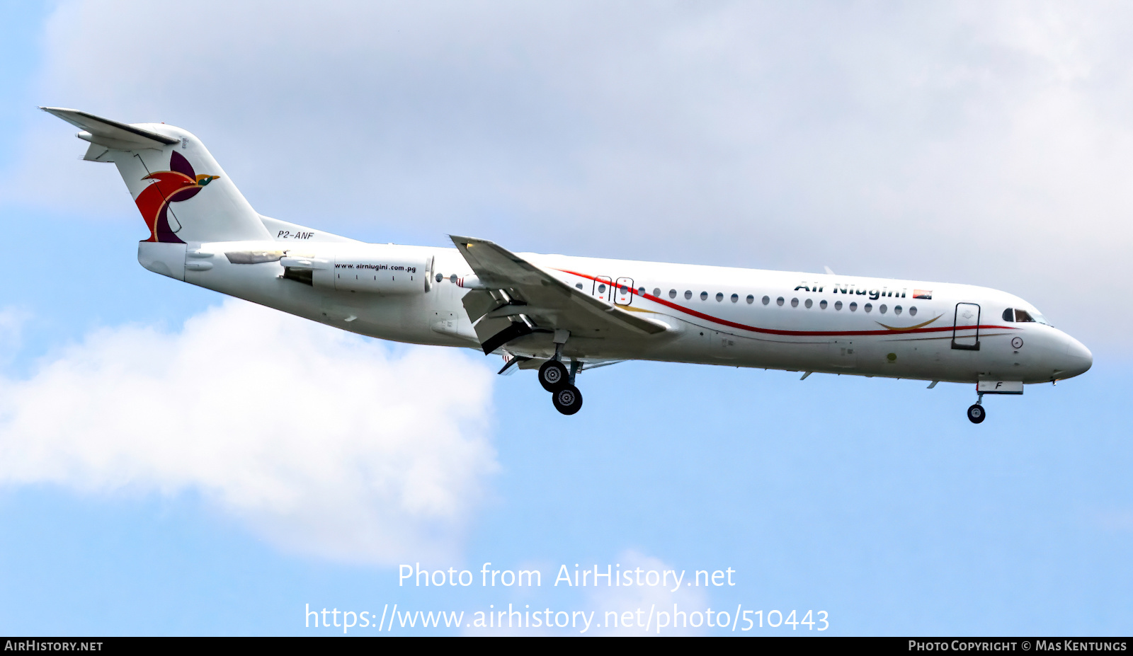 Aircraft Photo of P2-ANF | Fokker 100 (F28-0100) | Air Niugini | AirHistory.net #510443