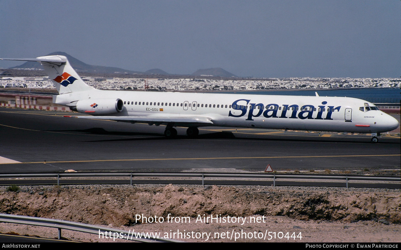 Aircraft Photo of EC-GOU | McDonnell Douglas MD-83 (DC-9-83) | Spanair | AirHistory.net #510444