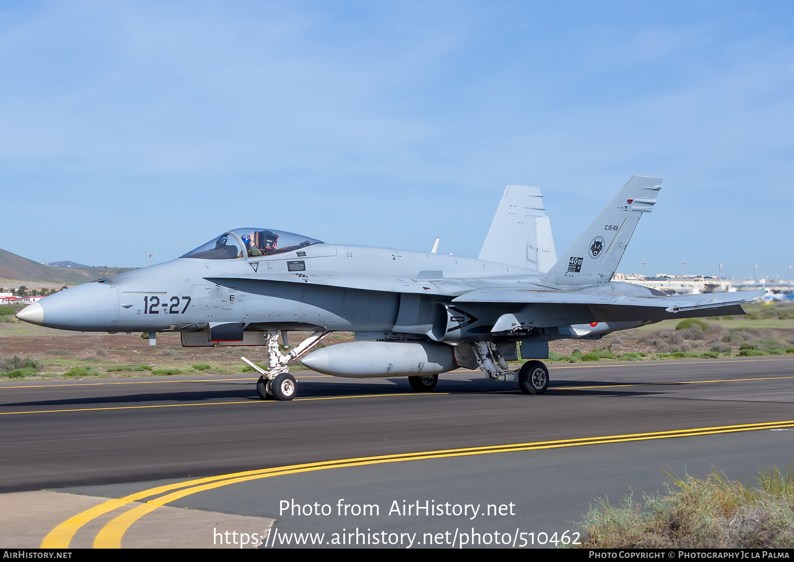 Aircraft Photo of C15-69 | McDonnell Douglas EF-18M Hornet | Spain - Air Force | AirHistory.net #510462