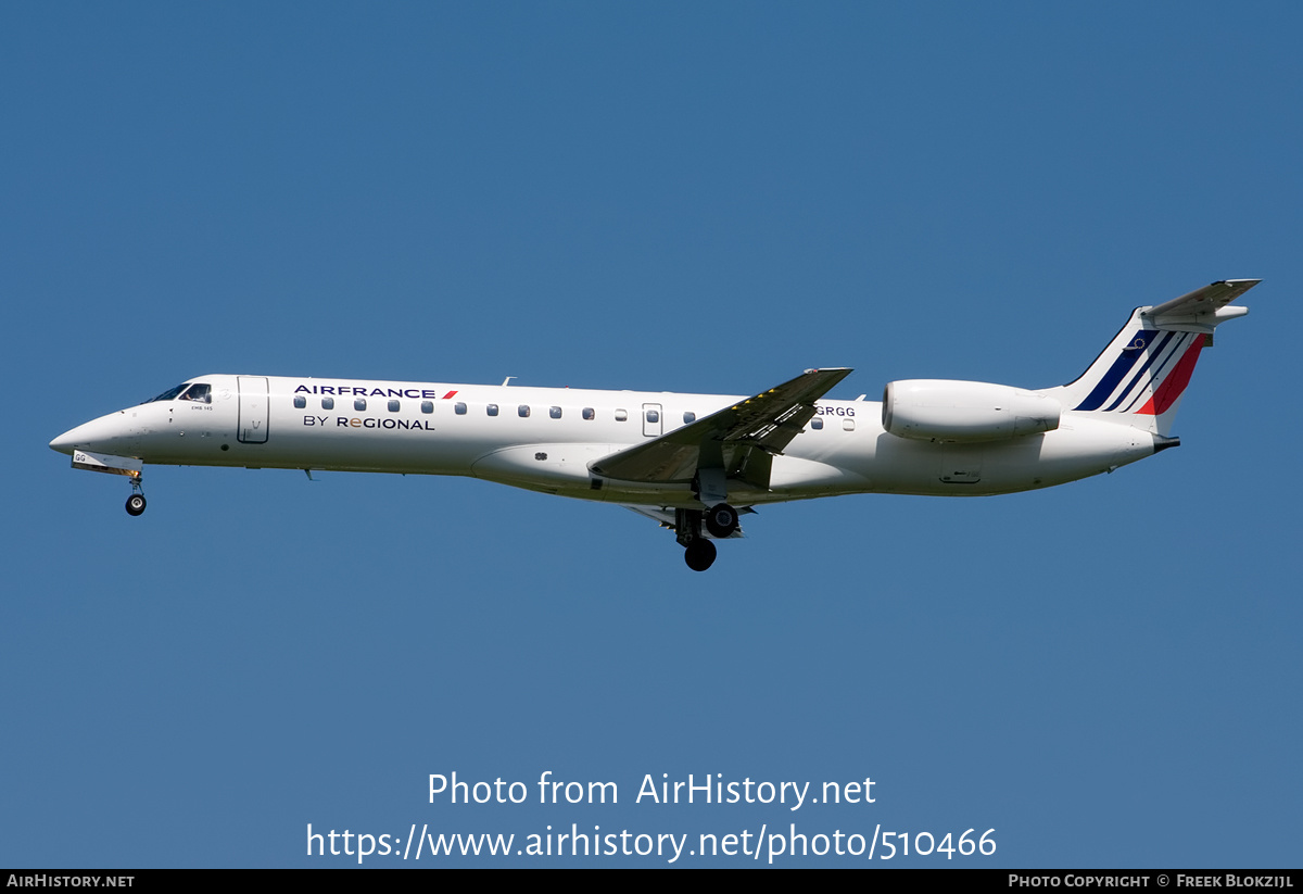 Aircraft Photo of F-GRGG | Embraer ERJ-145EU (EMB-145EU) | Air France | AirHistory.net #510466