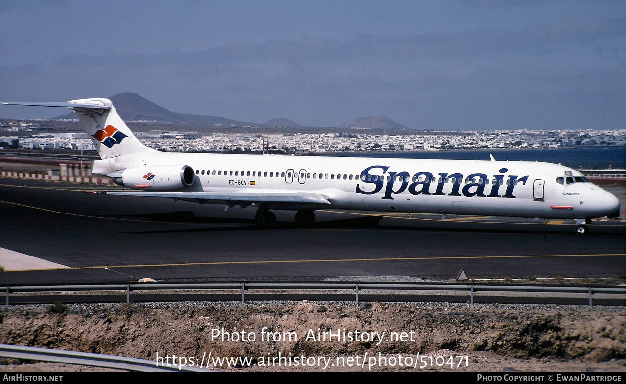 Aircraft Photo of EC-GCV | McDonnell Douglas MD-82 (DC-9-82) | Spanair | AirHistory.net #510471