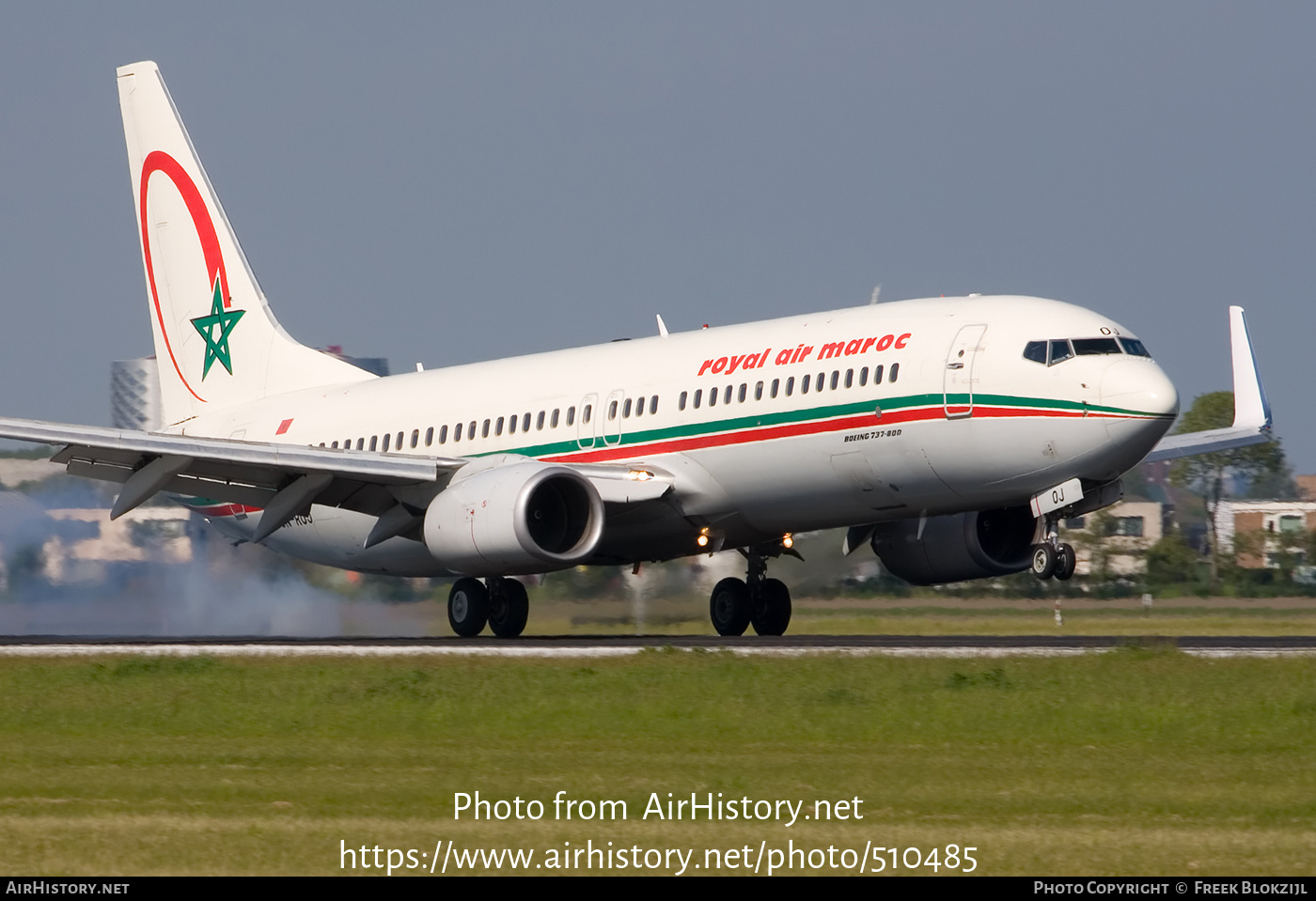 Aircraft Photo of CN-ROJ | Boeing 737-85P | Royal Air Maroc - RAM | AirHistory.net #510485