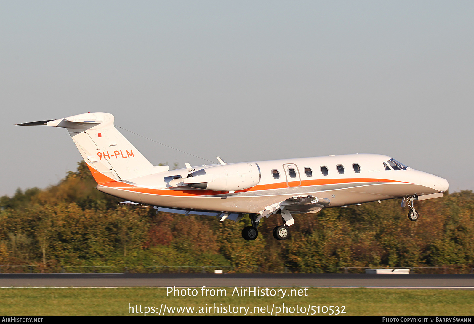 Aircraft Photo of 9H-PLM | Cessna 650 Citation VI | AirHistory.net #510532