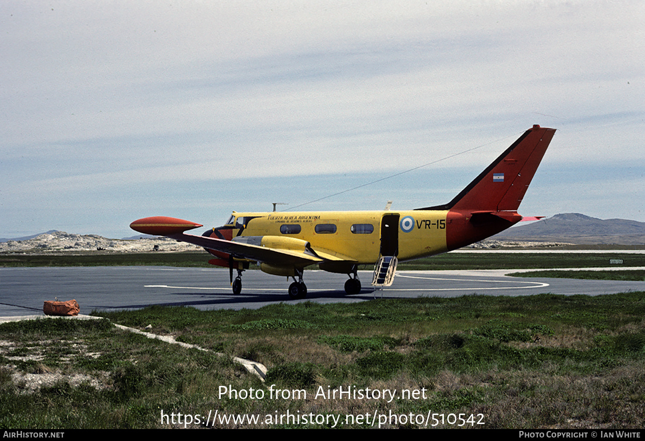 Aircraft Photo of VR-15 | FMA IA-50 Guarani II | Argentina - Air Force | AirHistory.net #510542