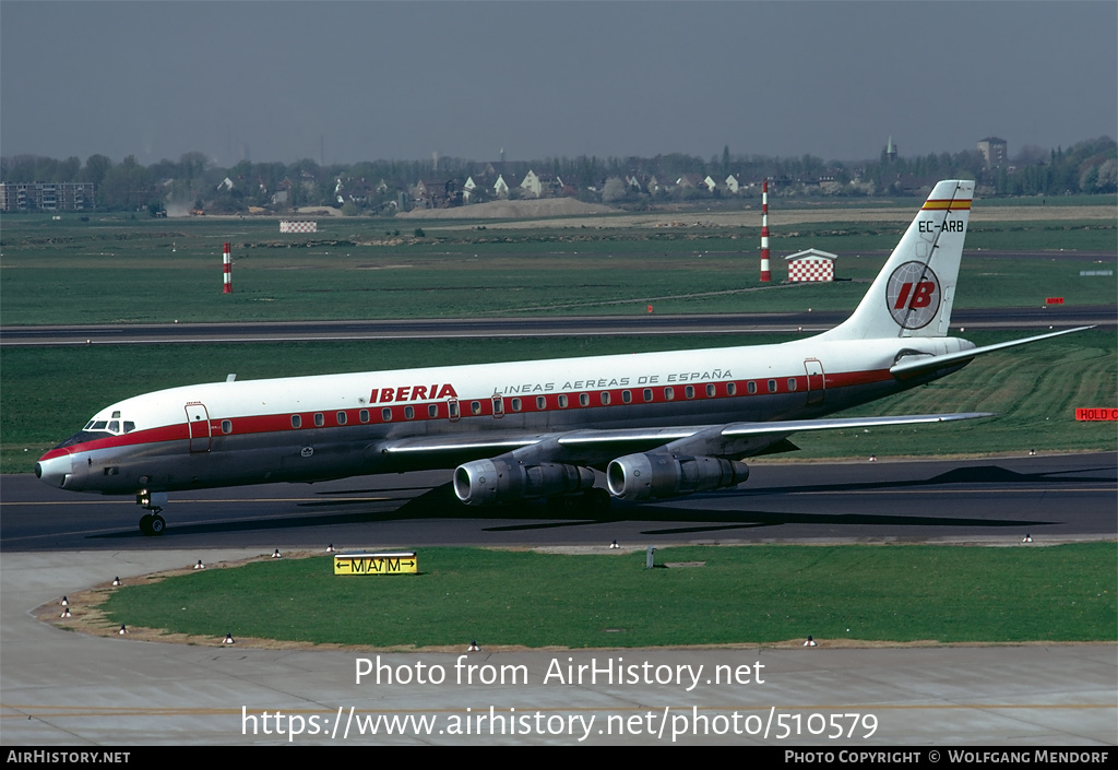 Aircraft Photo of EC-ARB | Douglas DC-8-52 | Iberia | AirHistory.net #510579