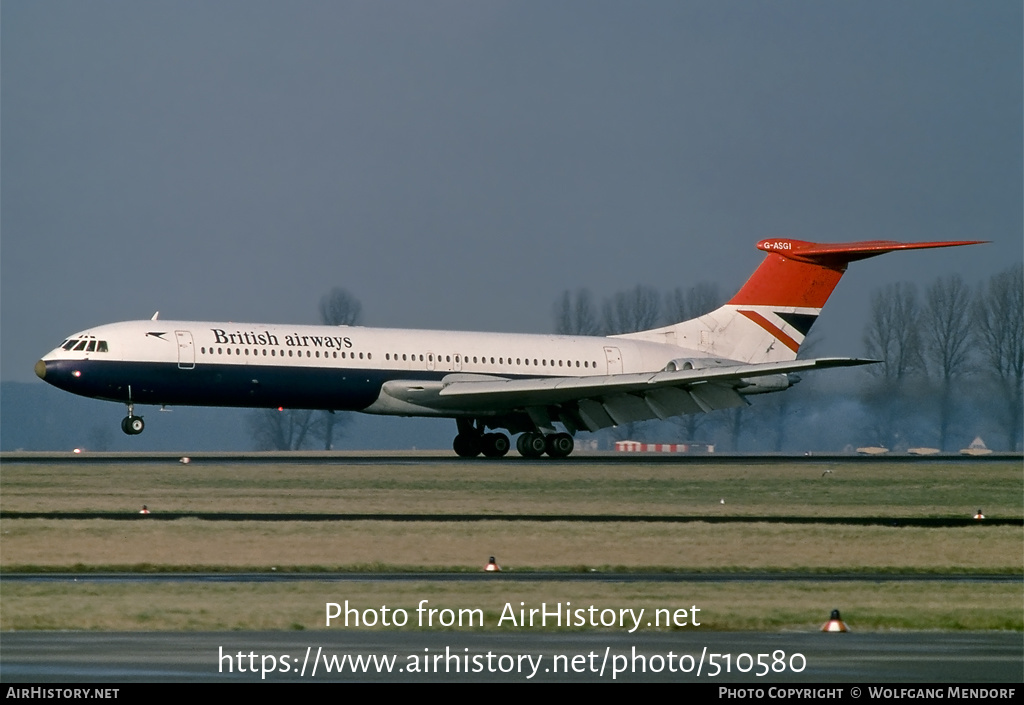 Aircraft Photo of G-ASGI | Vickers Super VC10 Srs1151 | British Airways | AirHistory.net #510580