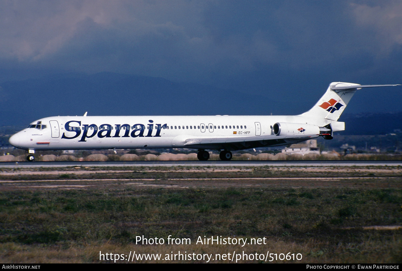 Aircraft Photo of EC-HFP | McDonnell Douglas MD-82 (DC-9-82) | Spanair | AirHistory.net #510610