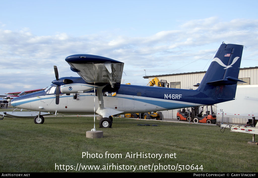 Aircraft Photo of N46RF | De Havilland Canada DHC-6-300 Twin Otter | NOAA - National Oceanic and Atmospheric Administration | AirHistory.net #510644