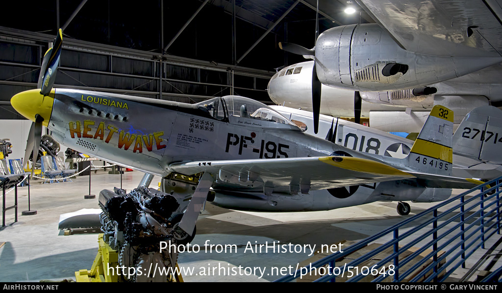 Aircraft Photo of 44-64195 / 464195 | North American P-51H Mustang | USA - Air Force | AirHistory.net #510648