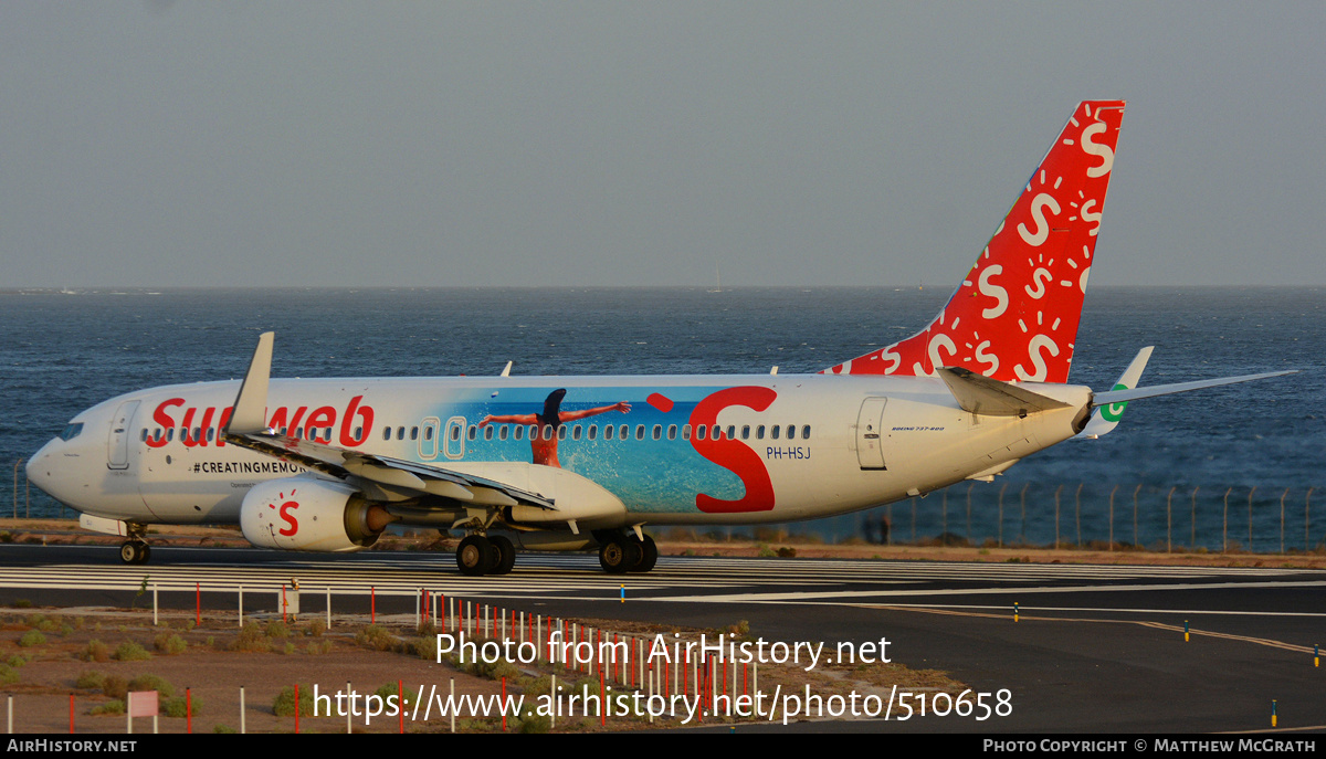 Aircraft Photo of PH-HSJ | Boeing 737-8K2 | Transavia | AirHistory.net #510658