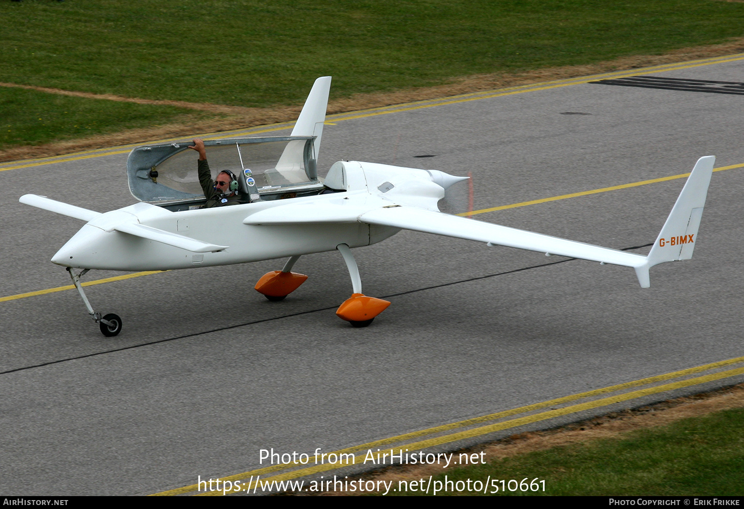 Aircraft Photo of G-BIMX | Rutan 31 VariEze | AirHistory.net #510661